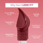 Flicka Weightless Impression Matte Liquid Lipstick