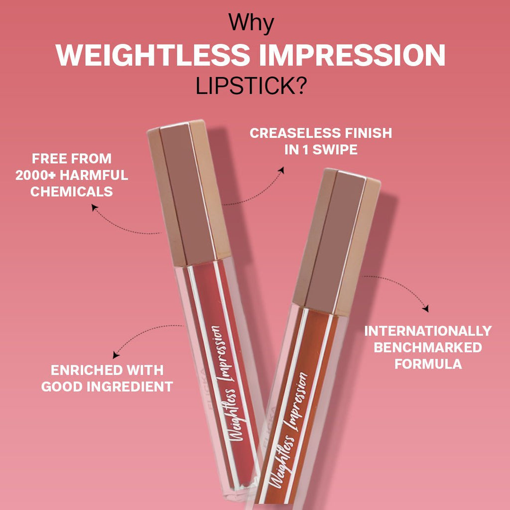 Flicka Weightless Impression Matte Liquid Lipstick