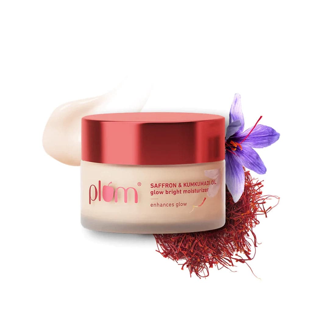 Plum Saffron & Kumkumadi Oil Glow Bright Moisturizer with SPF 35