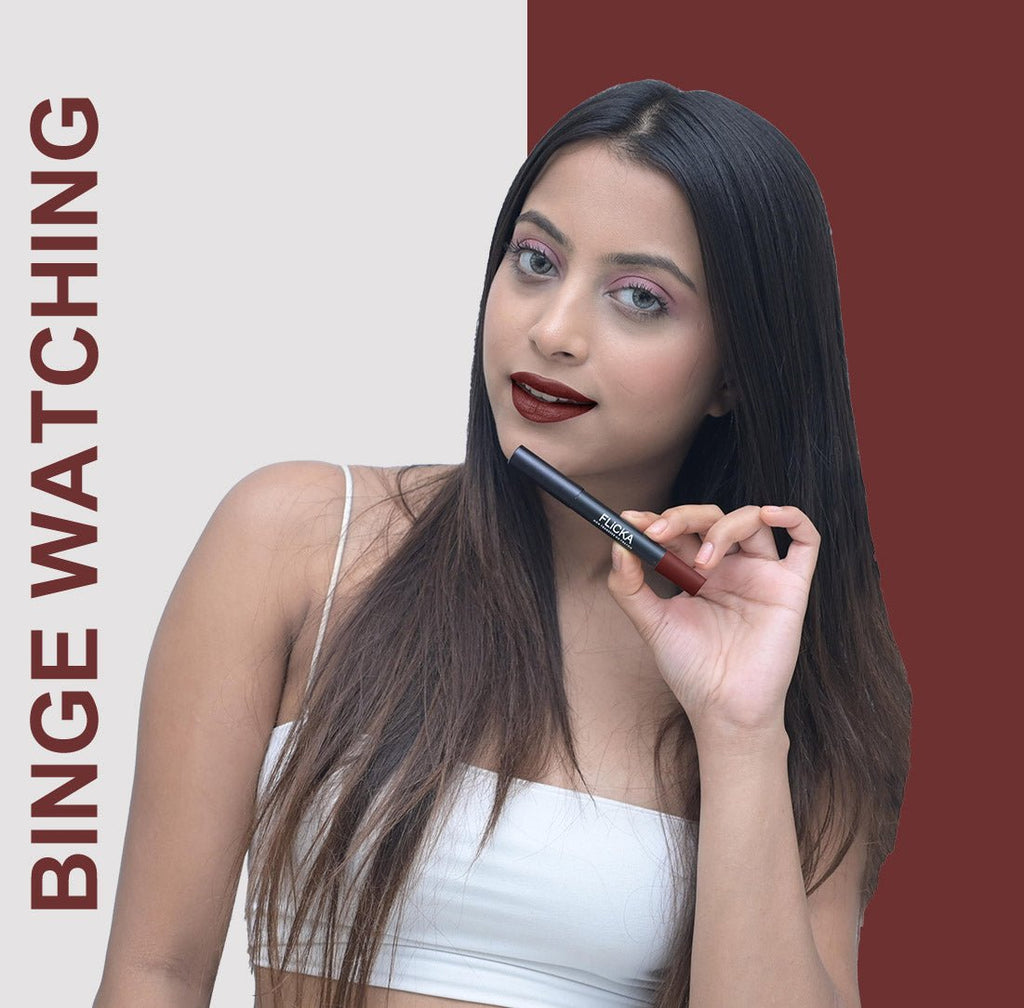 Flicka Lasting Lipsence Crayon Lipstick