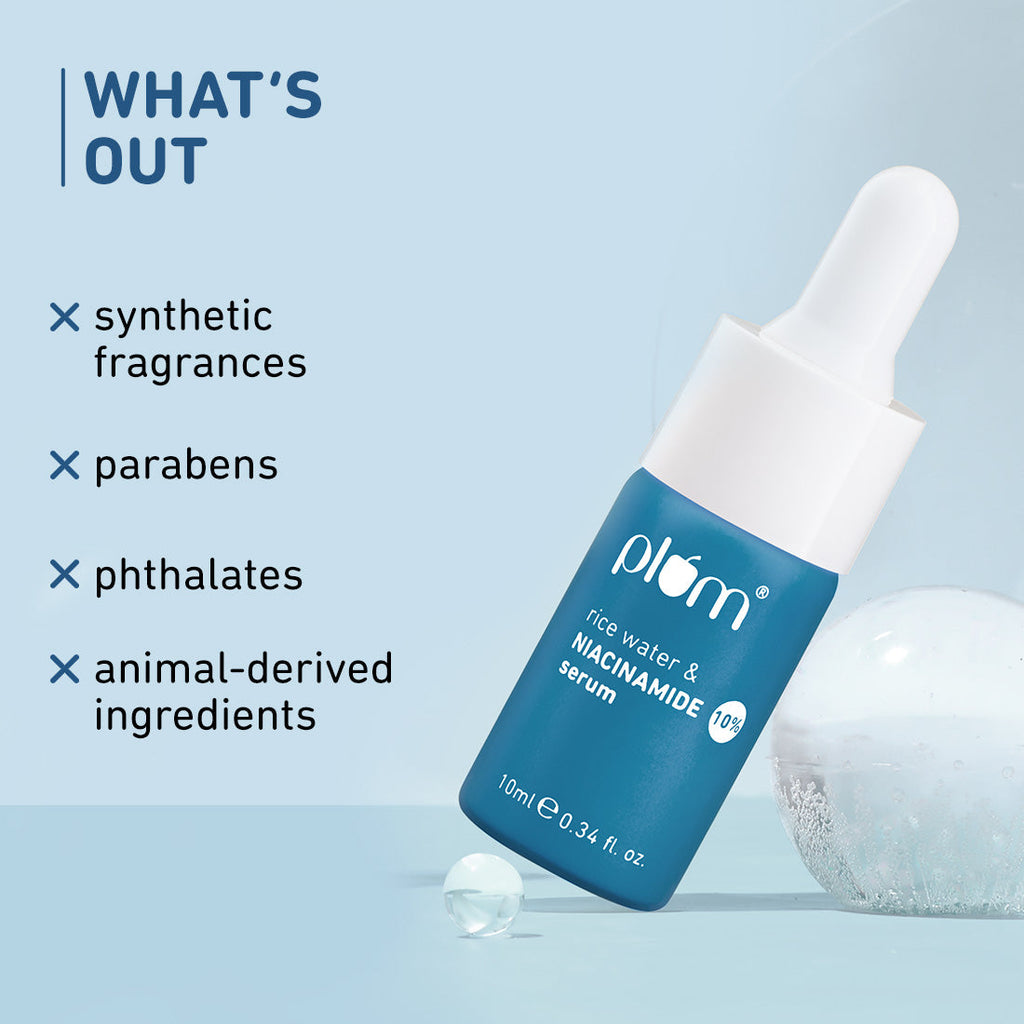 Plum 10% Niacinamide Face Serum with Rice Water