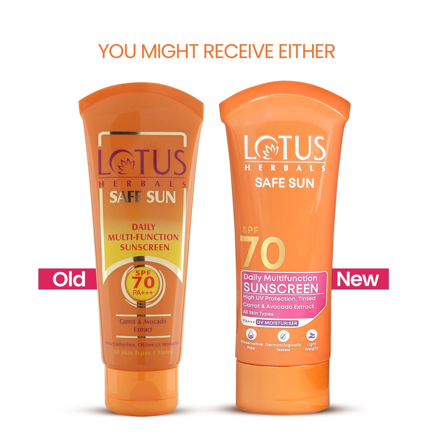 Lotus Safe Sun Daily Multi-Function Sunscreen SPF 70 PA+++