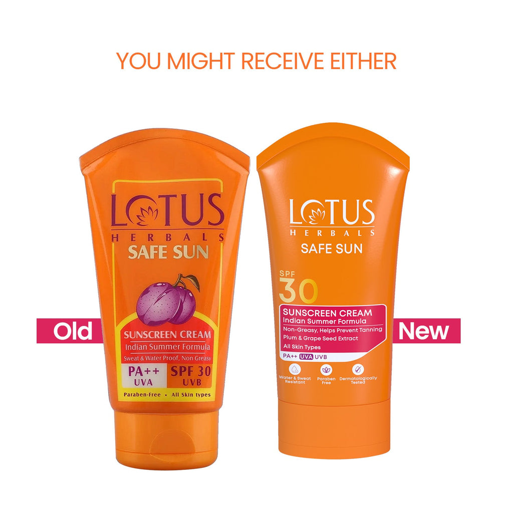 Lotus Safe Sun Sunscreen Cream SPF 30 PA++