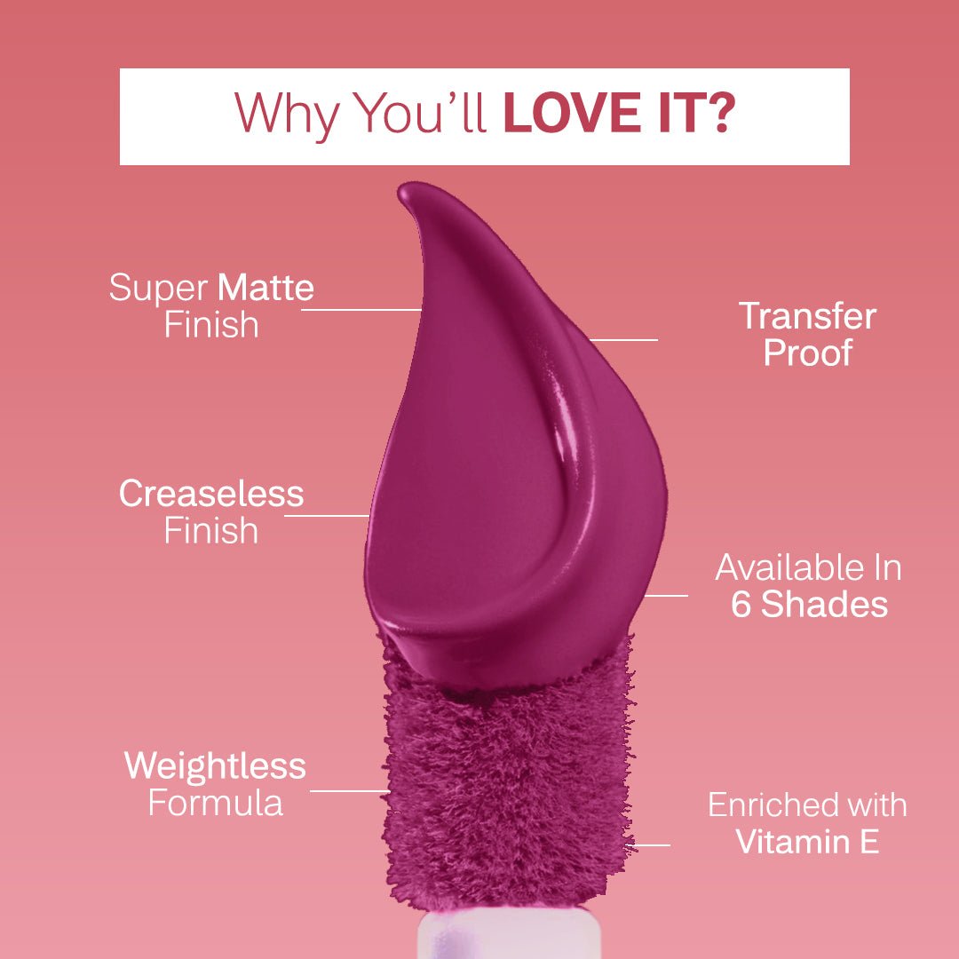 Flicka Weightless Impression Matte Liquid Lipstick