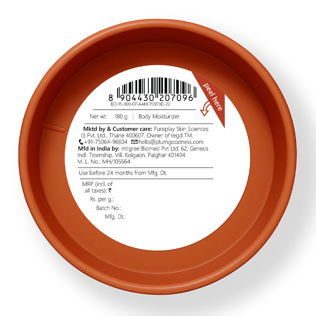 Plum Hazelnut Eclair Body Butter by Plum BodyLovin'