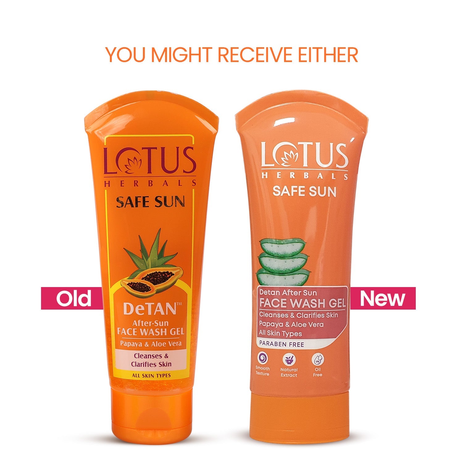 Lotus Safe Sun DeTAN Face Wash Gel