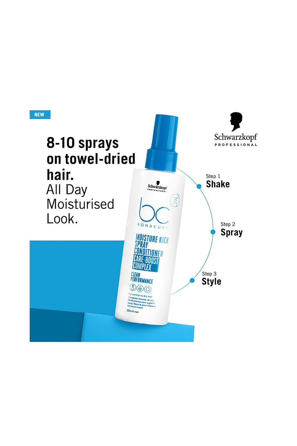 Schwarzkopf Moisture Kick Spray Conditioner