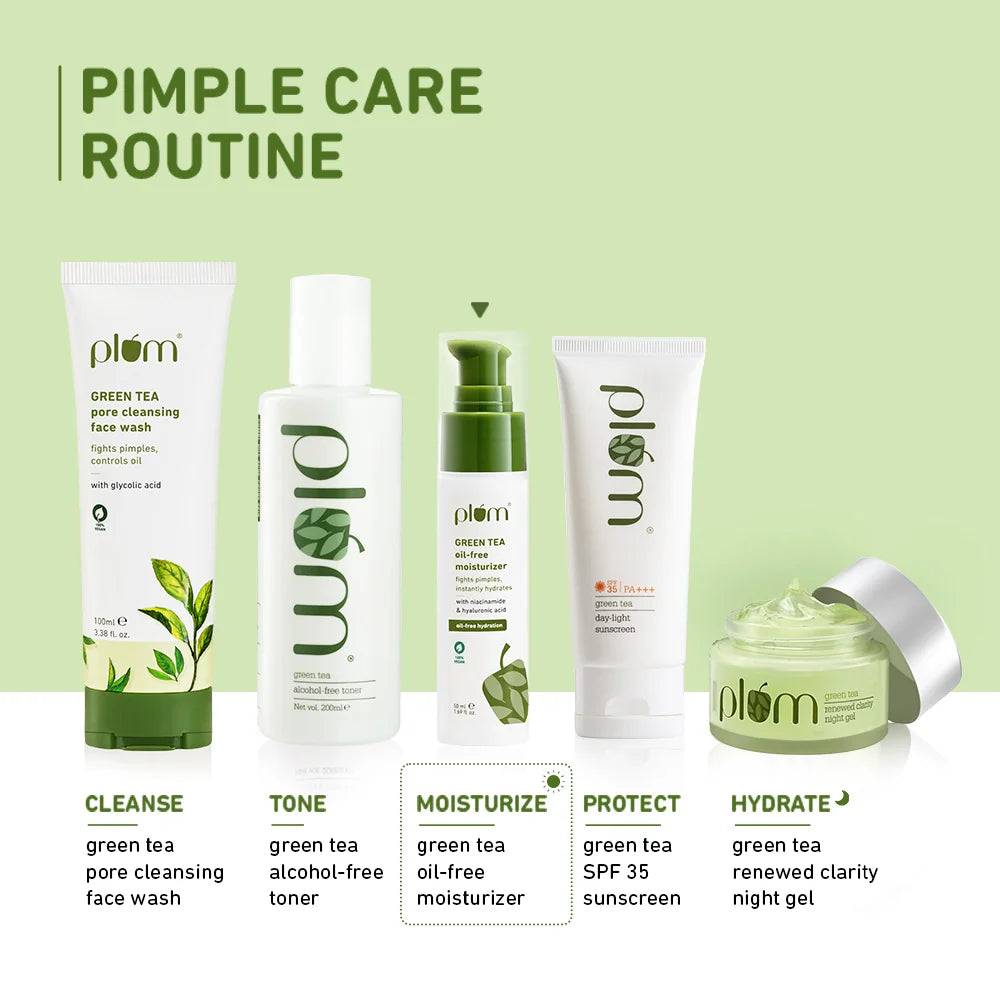 Plum Green Tea Oil-Free Moisturizer for Oily Skin