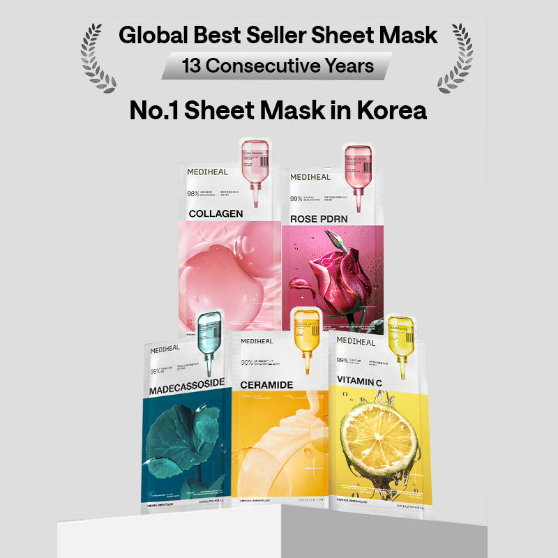 MEDIHEAL Rose PDRN Essential Mask Healthy Glow - 24ml