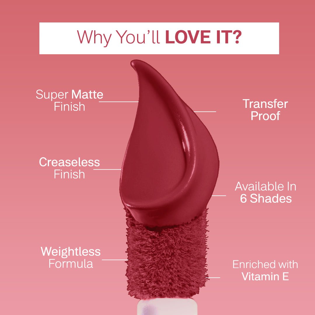 Flicka Weightless Impression Matte Liquid Lipstick