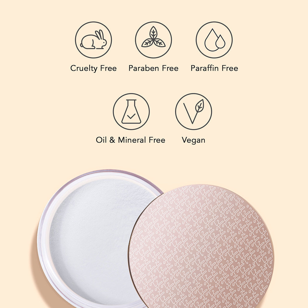 Kay Beauty HD Translucent Loose Powder - White