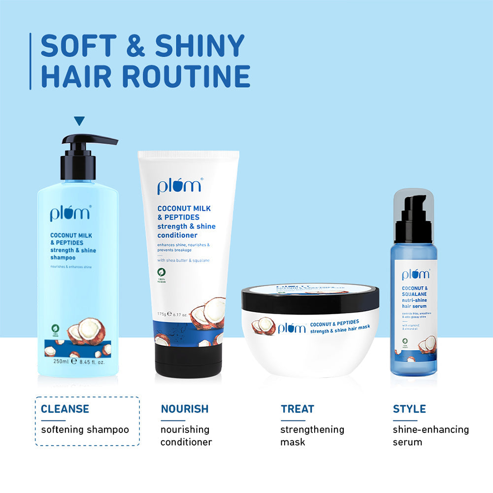 Plum Coconut Milk & Peptides Shampoo