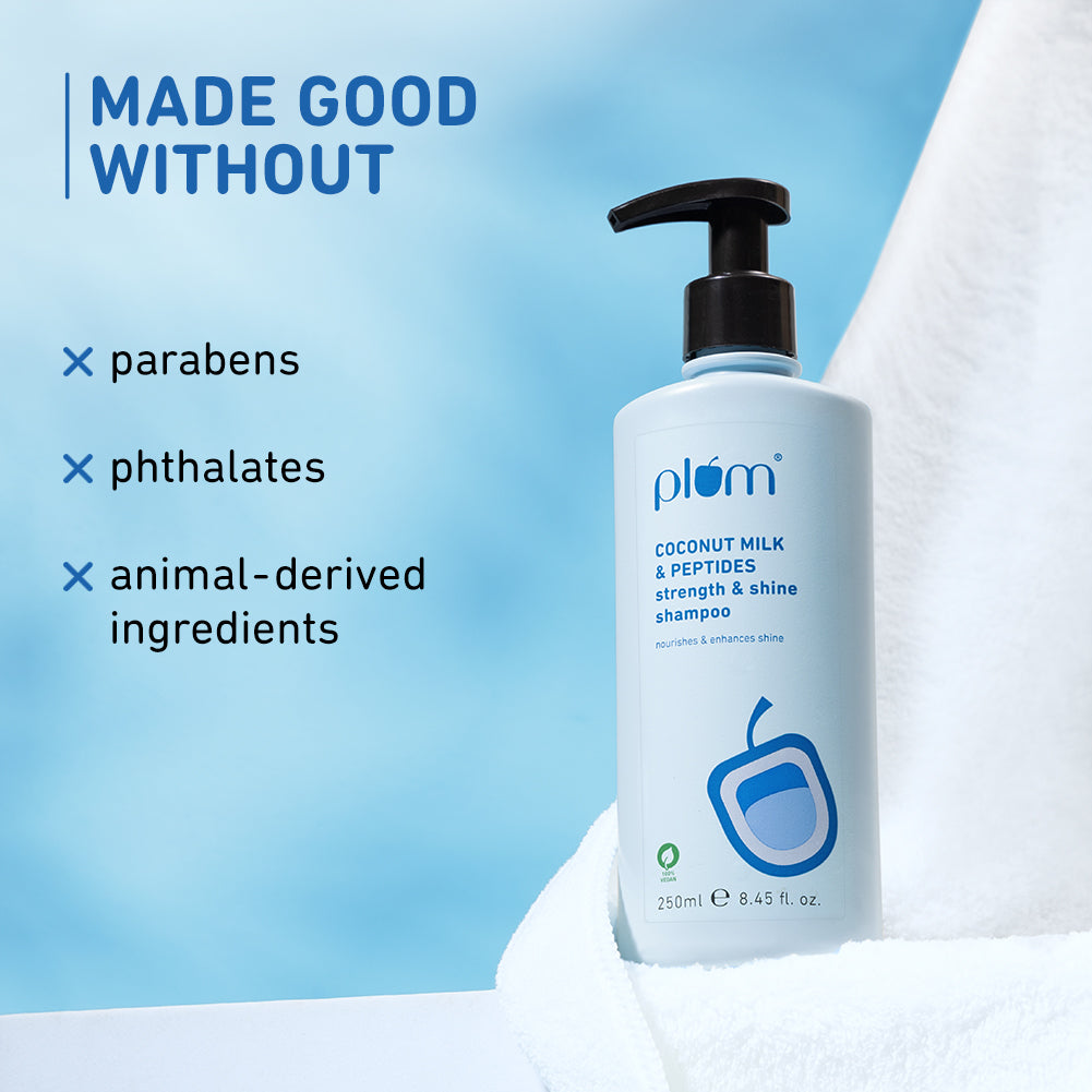 Plum Coconut Milk & Peptides Shampoo