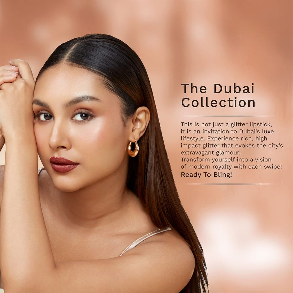 Pilgrim Dubai Bling Glitter Lipstick