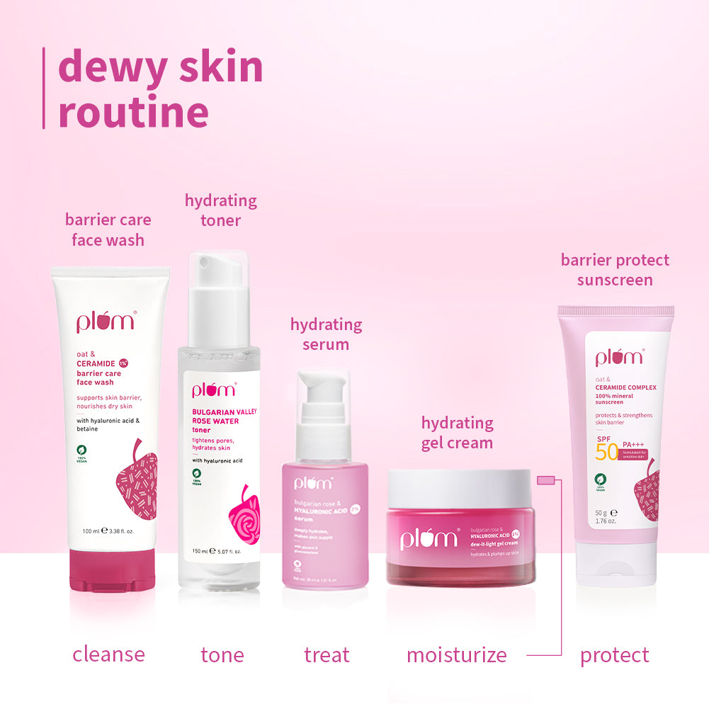 Plum Bulgarian Rose and 1% Hyaluronic Acid Cream