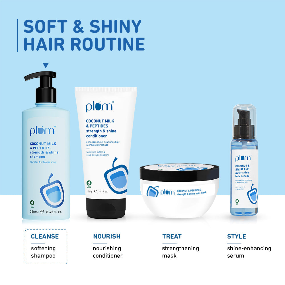 Plum Coconut Milk & Peptides Shampoo