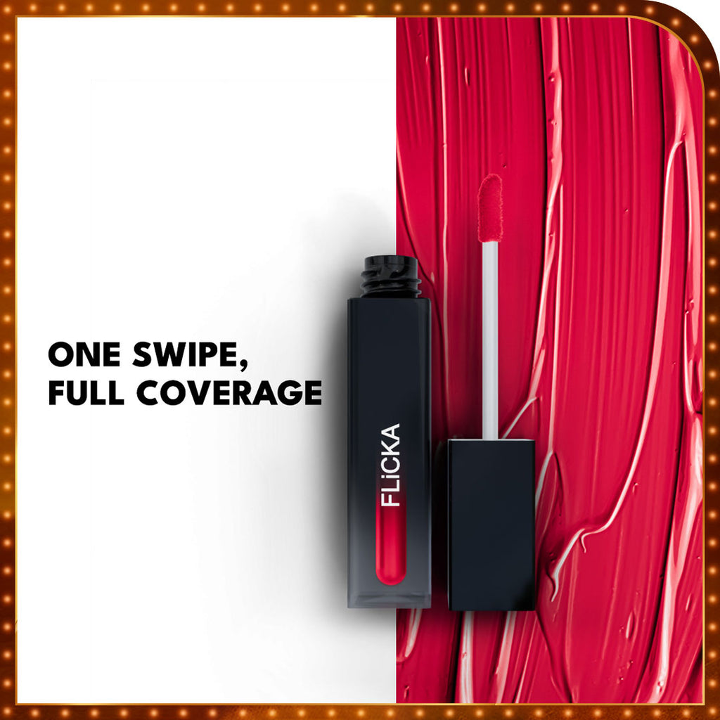 Flicka Set & Attack Liquid Matte Lipstick