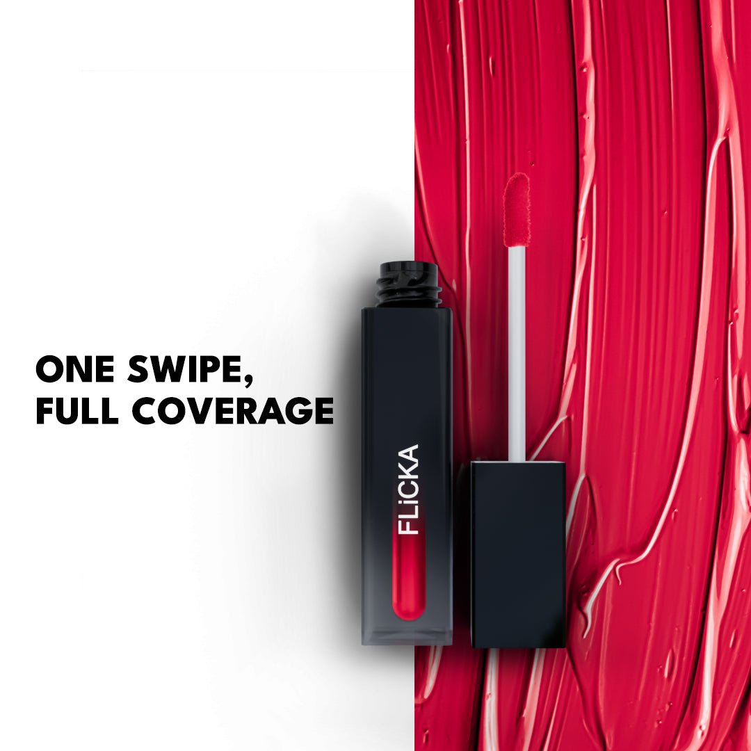 Flicka Set & Attack Liquid Matte Lipstick
