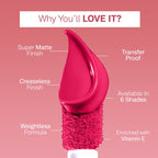 Flicka Weightless Impression Matte Liquid Lipstick