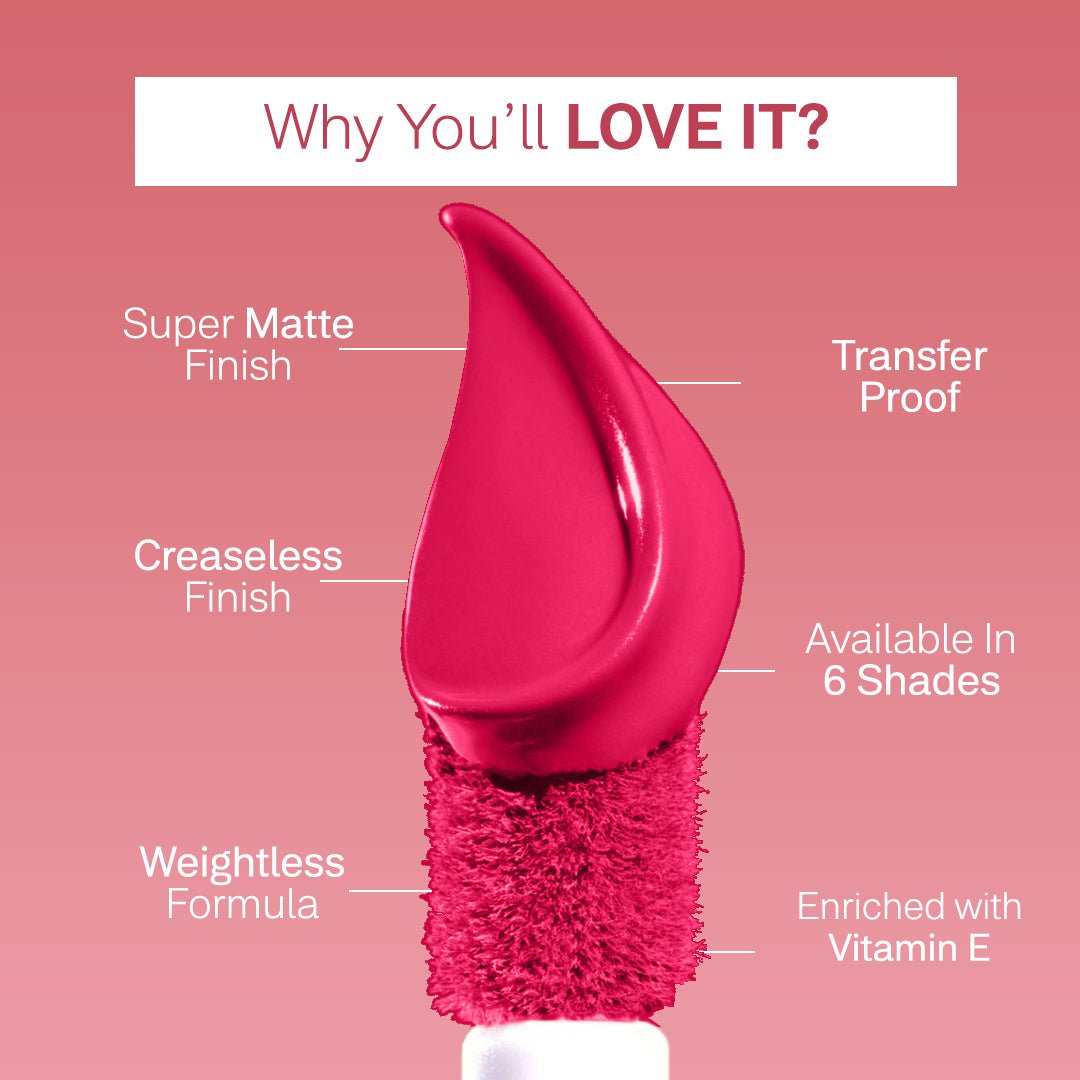 Flicka Weightless Impression Matte Liquid Lipstick