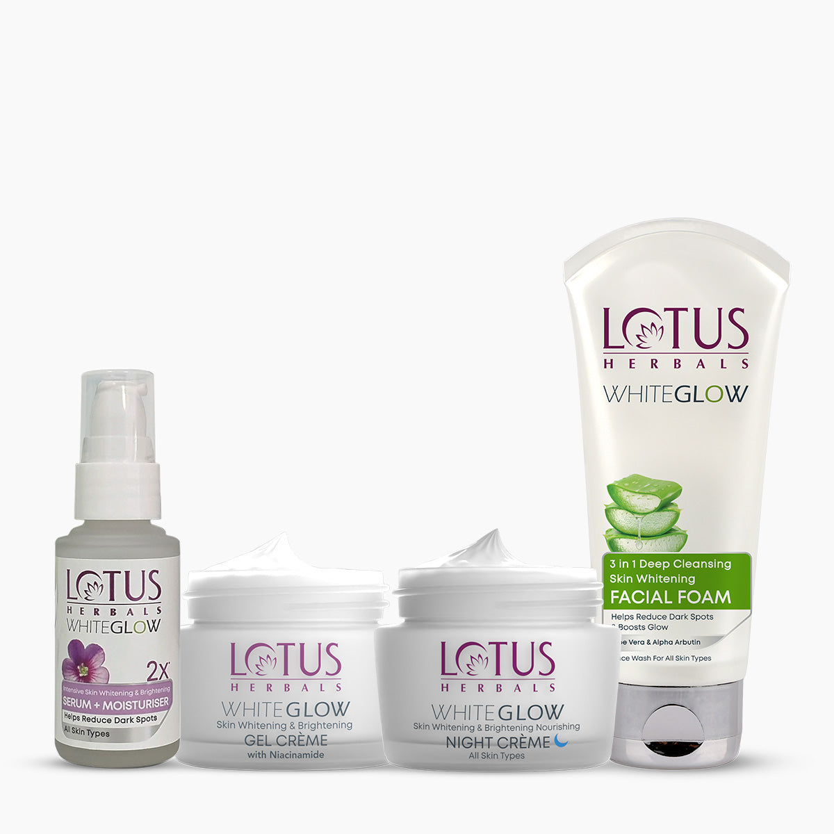 Lotus WhiteGlow Brightening Ritual Combo