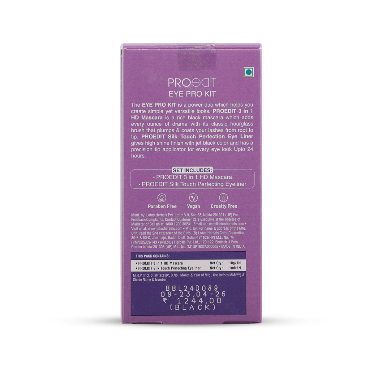 Lotus Proedit Eye PRO Kit | 44.8g