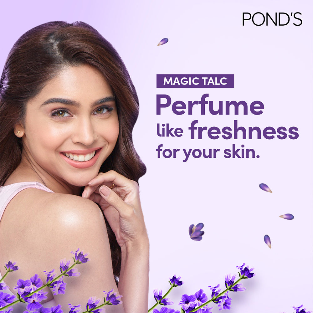 POND'S Magic Freshness Talcum Powder With Fragrance of Acacia Honey, (400 gm)