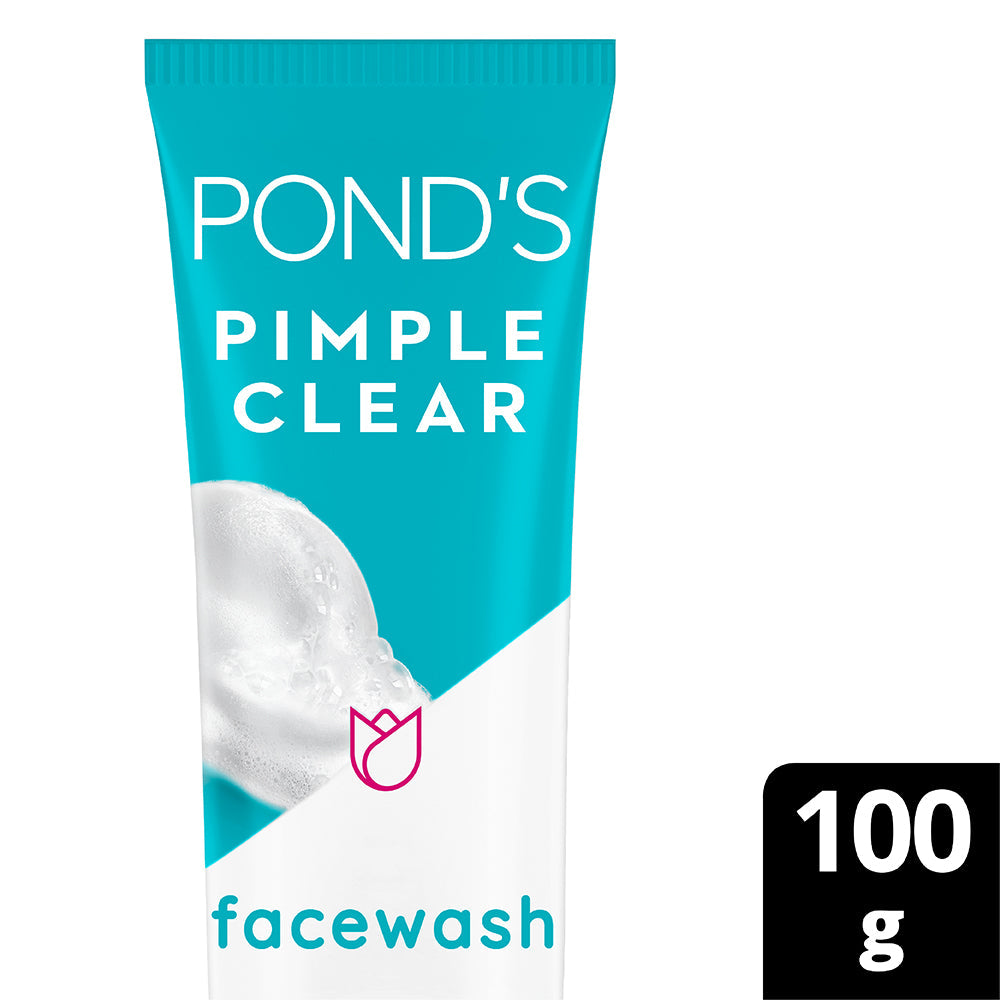 POND'S Pimple Clear Face Wash, Clears Pimple in 3 Days, (100gm)