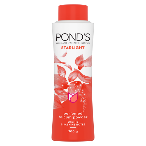POND'S Starlight Talcum Powder, With Orchid & Jasmine Notes, (300gm)