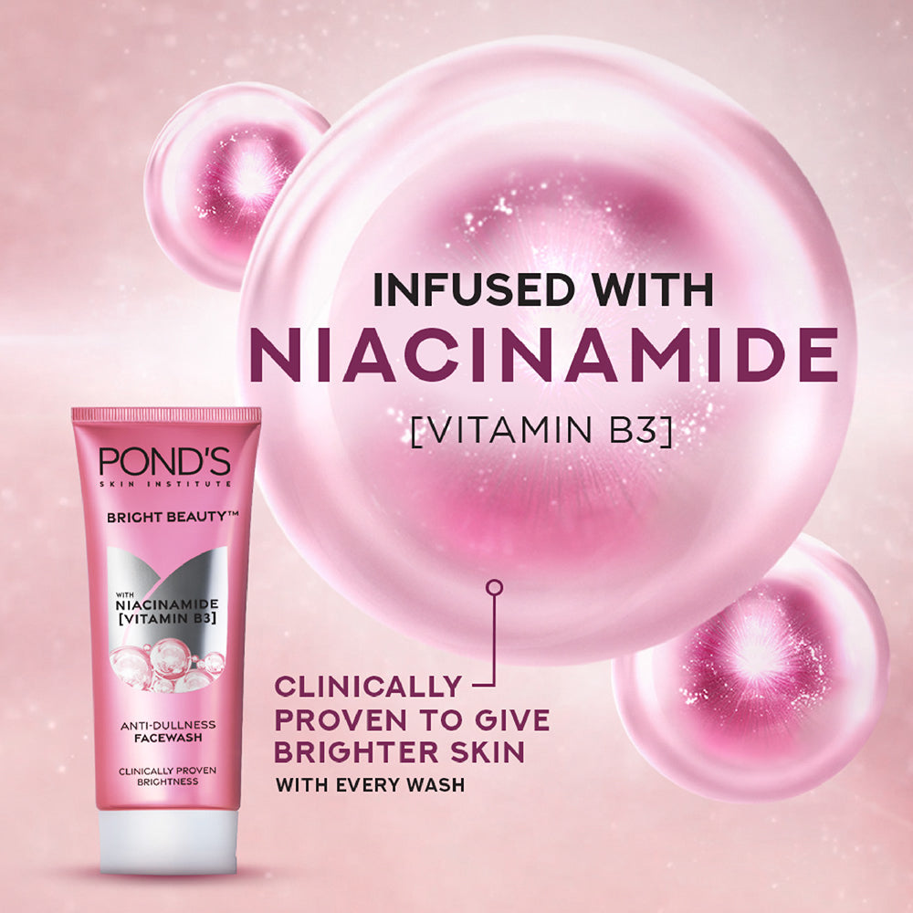 POND'S Bright Beauty Anti-Dullness Facewash with Vitamin B3