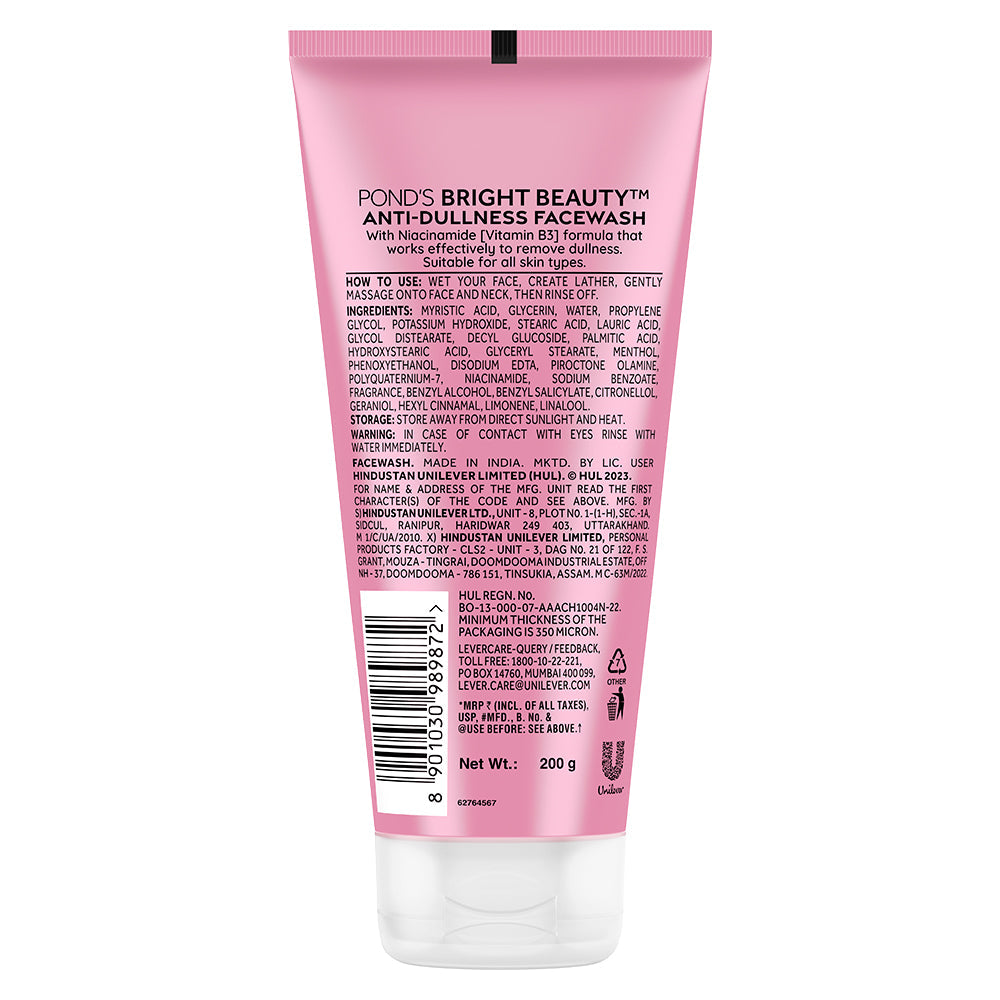 POND'S Bright Beauty Anti-Dullness Facewash with Vitamin B3