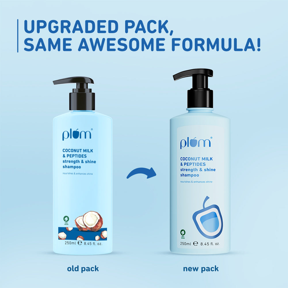 Plum Coconut Milk & Peptides Shampoo