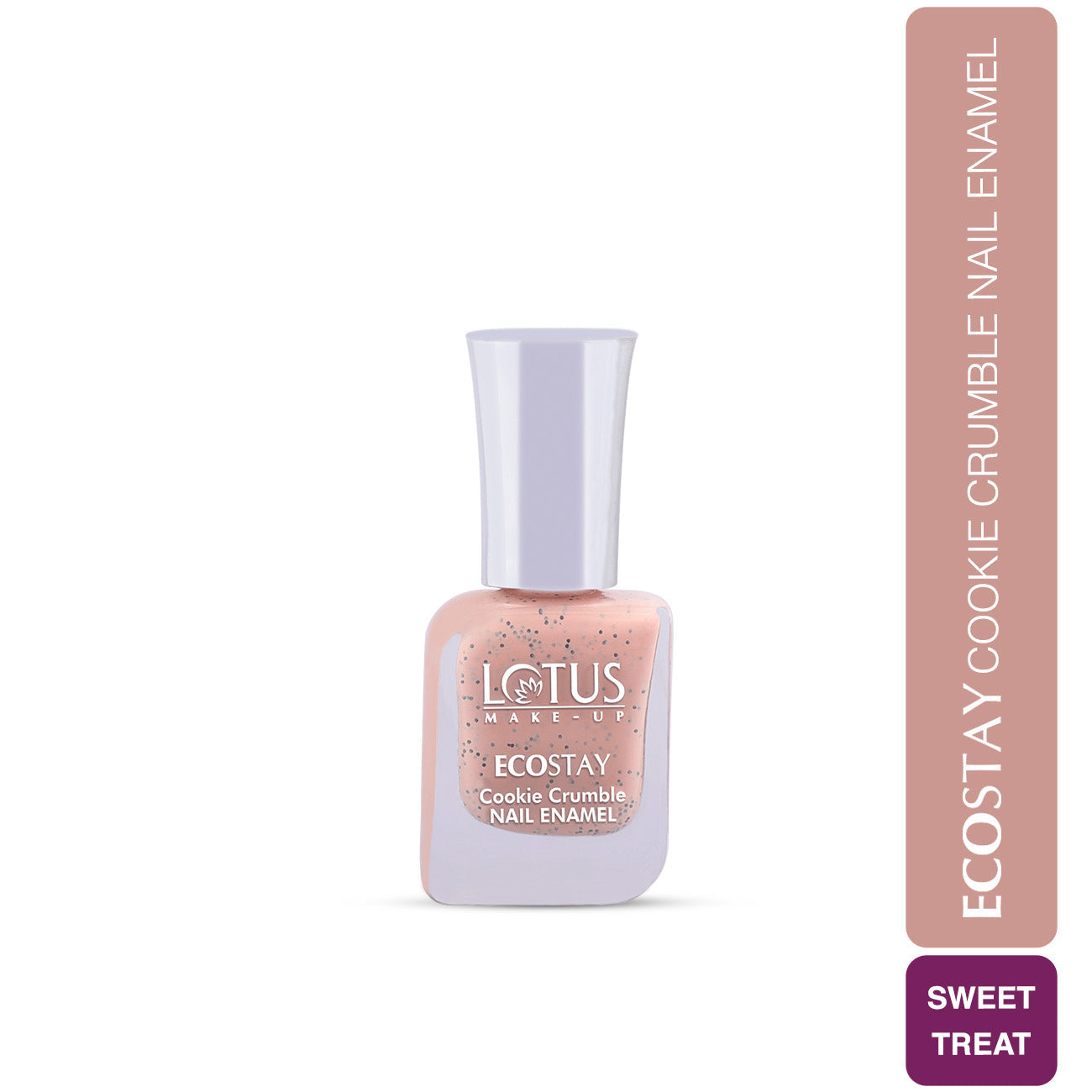 Lotus Make-Up Ecostay Cookie Crumble Nail Enamel | Chip Resistent | 10ml