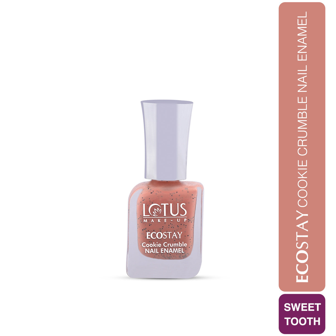 Lotus Make-Up Ecostay Cookie Crumble Nail Enamel | Chip Resistent | 10ml