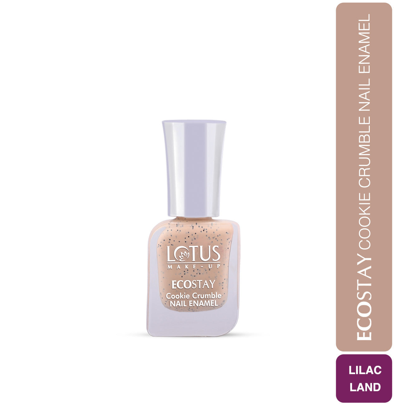 Lotus Make-Up Ecostay Cookie Crumble Nail Enamel | Chip Resistent | 10ml