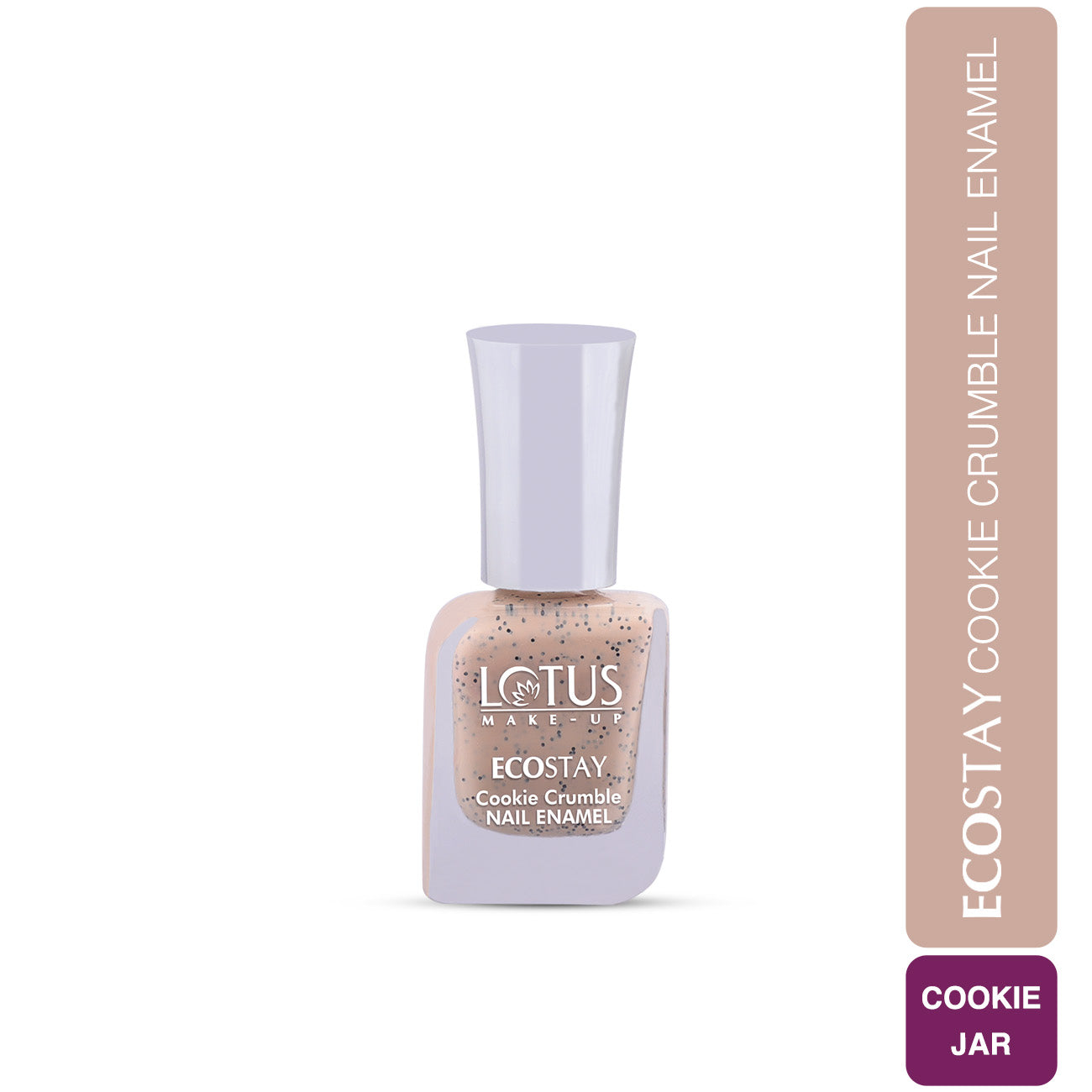 Lotus Make-Up Ecostay Cookie Crumble Nail Enamel | Chip Resistent | 10ml