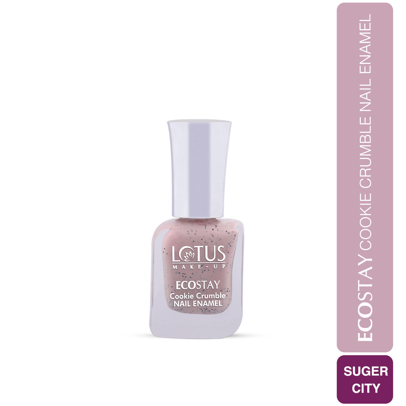 Lotus Make-Up Ecostay Cookie Crumble Nail Enamel | Chip Resistent | 10ml