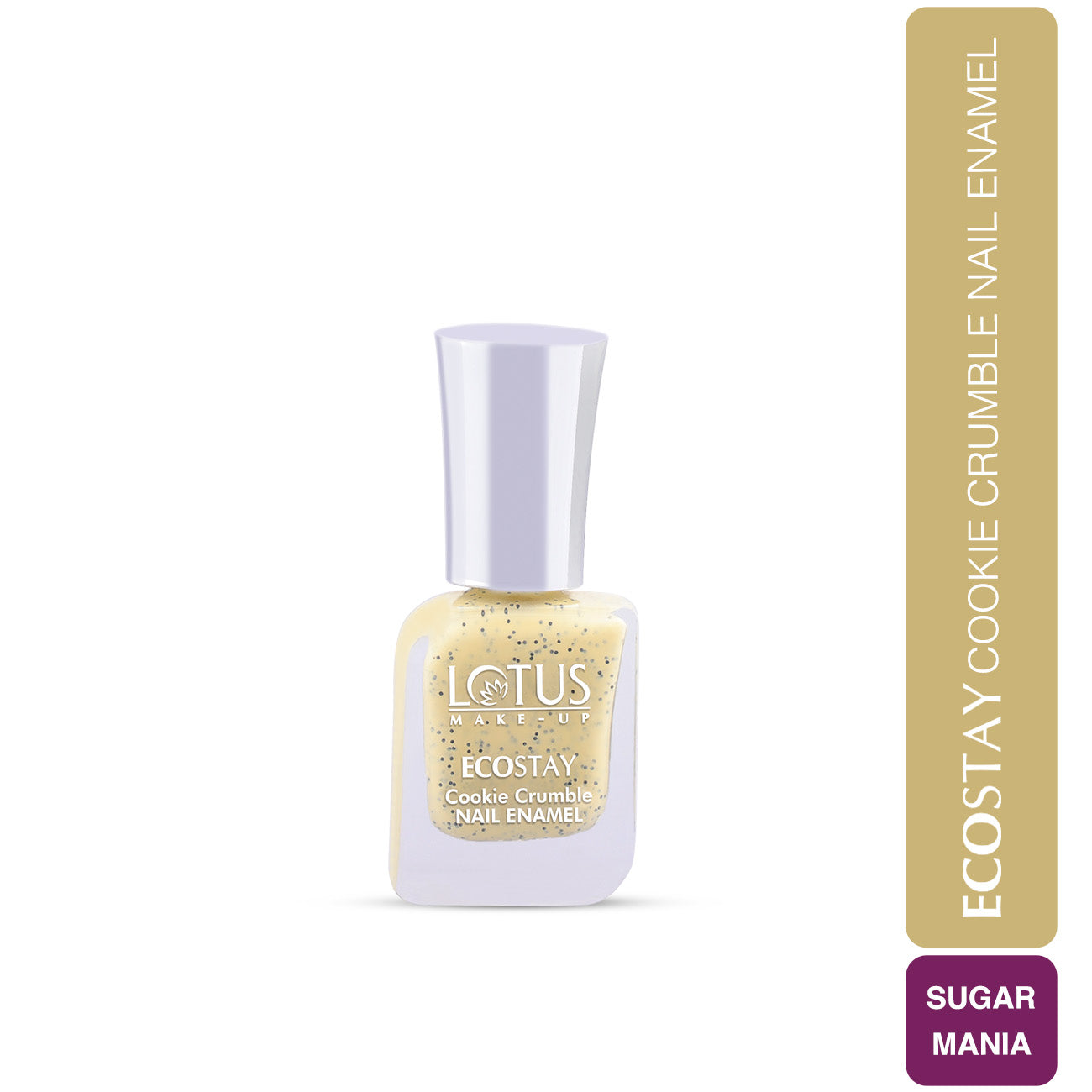Lotus Make-Up Ecostay Cookie Crumble Nail Enamel | Chip Resistent | 10ml