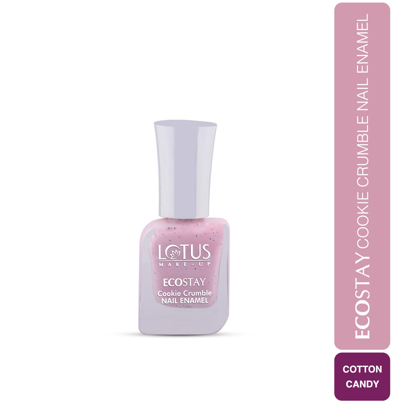 Lotus Make-Up Ecostay Cookie Crumble Nail Enamel | Chip Resistent | 10ml