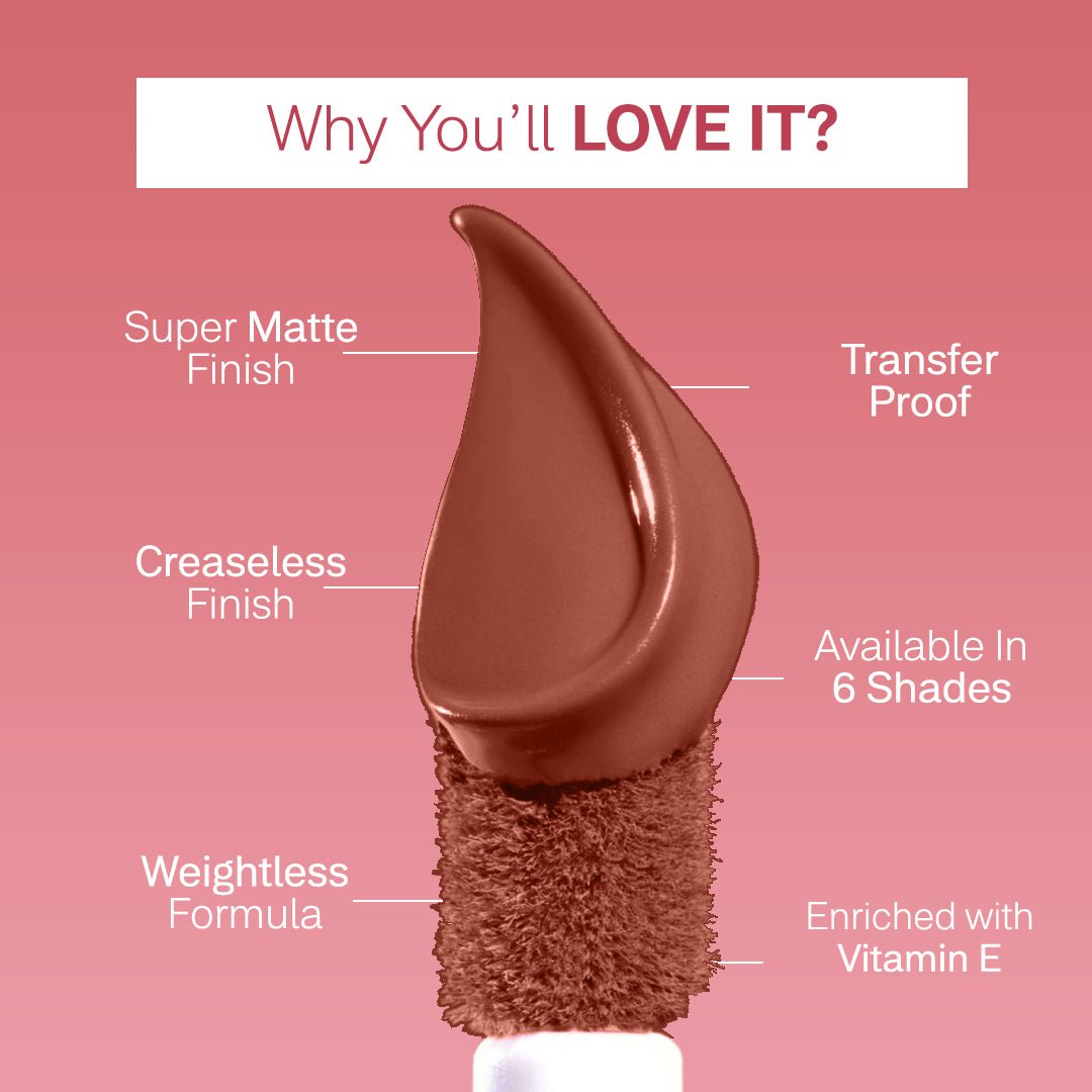 Flicka Weightless Impression Matte Liquid Lipstick