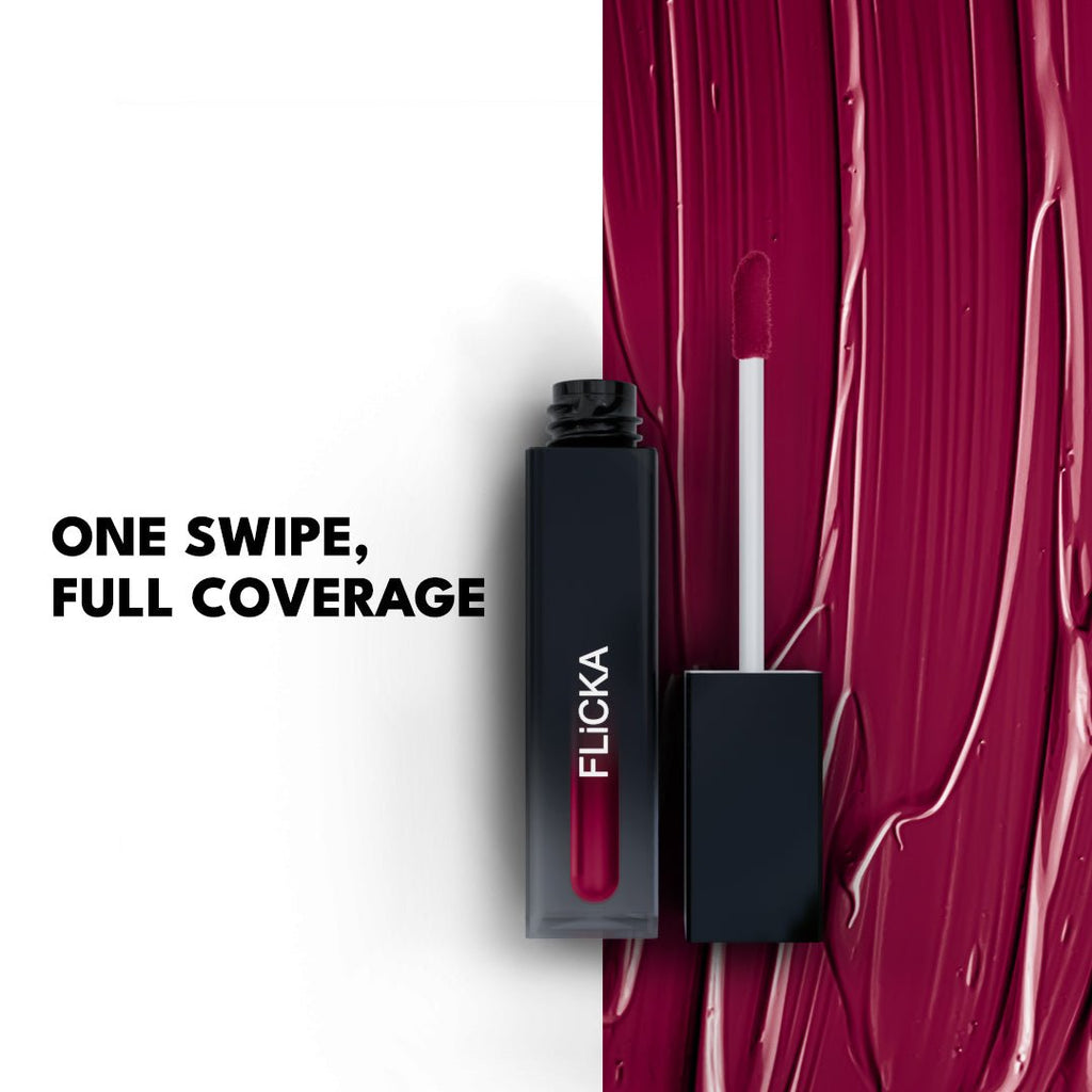 Flicka Set & Attack Liquid Matte Lipstick