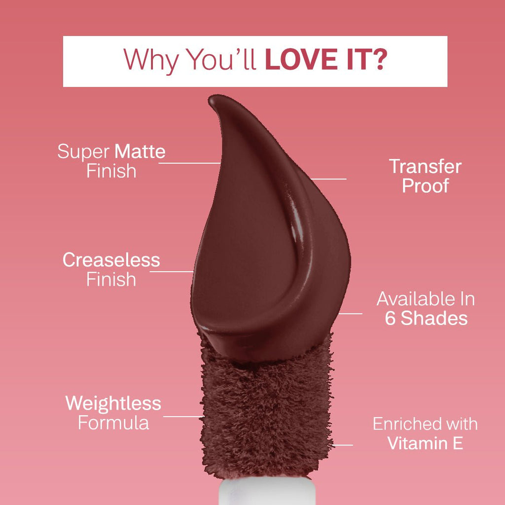 Flicka Weightless Impression Matte Liquid Lipstick