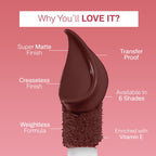 Flicka Weightless Impression Matte Liquid Lipstick