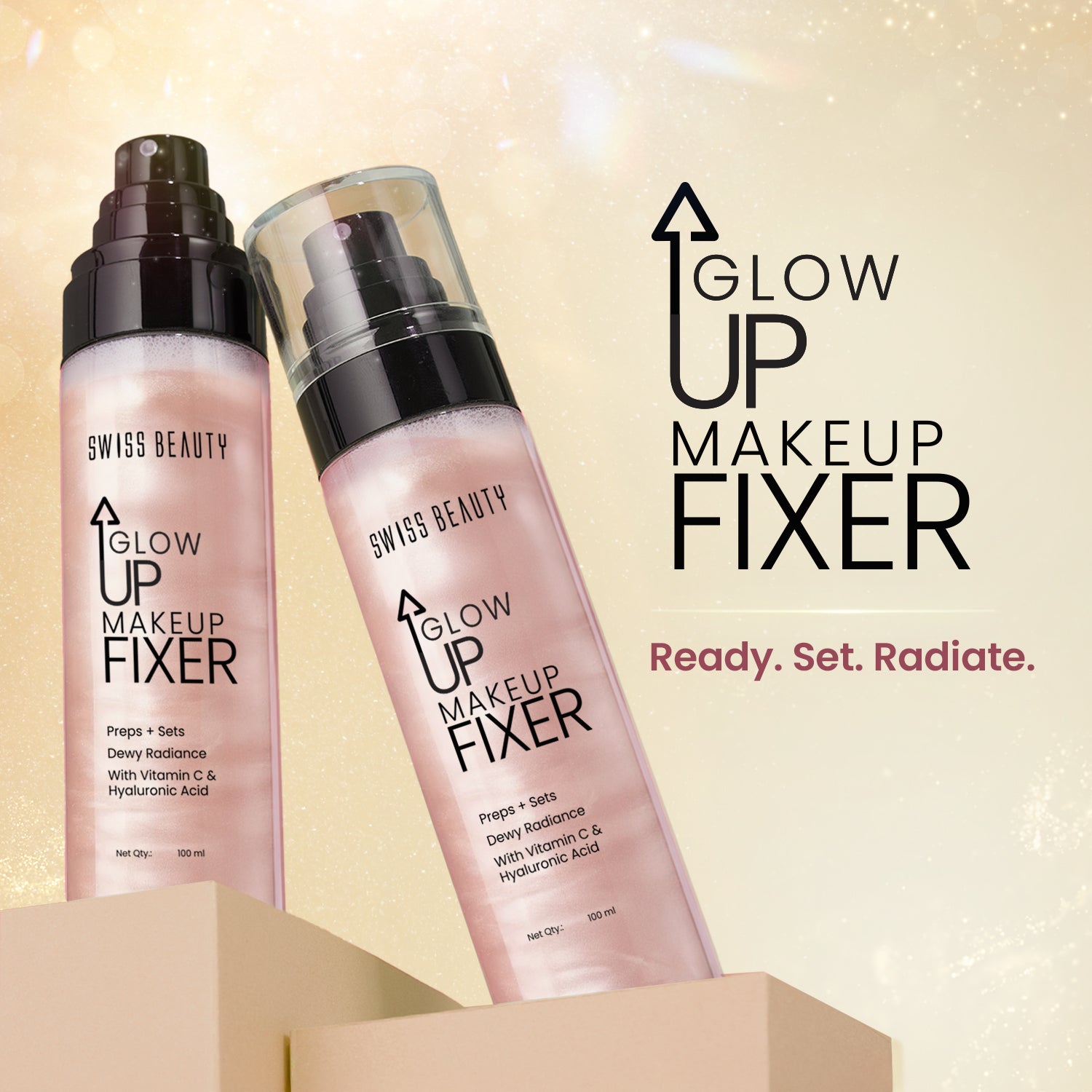Swiss Beauty Glow Up Makeup Fixer