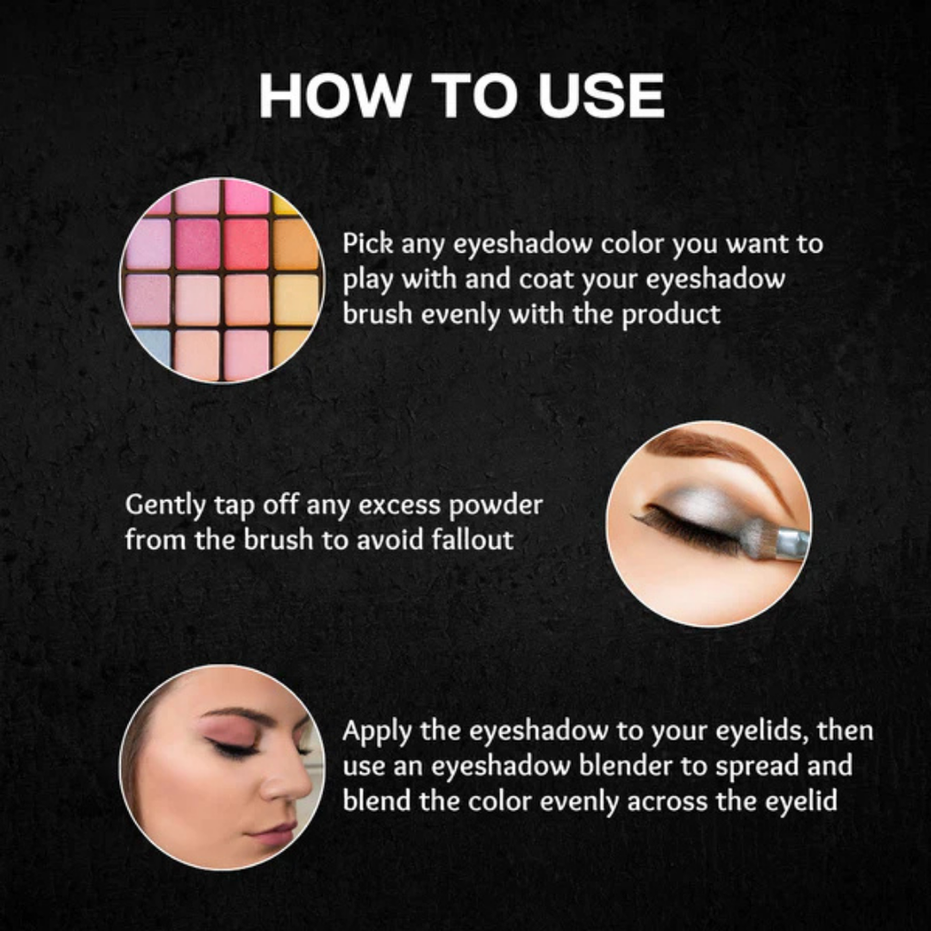 Gorgeous Girl 15 Colors Glitter Eyeshadow Palette