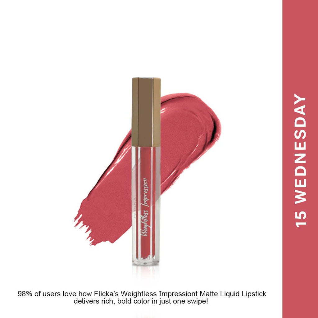 Flicka Weightless Impression Matte Liquid Lipstick