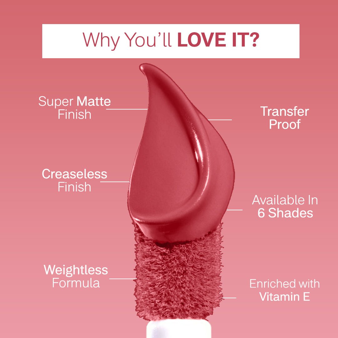 Flicka Weightless Impression Matte Liquid Lipstick