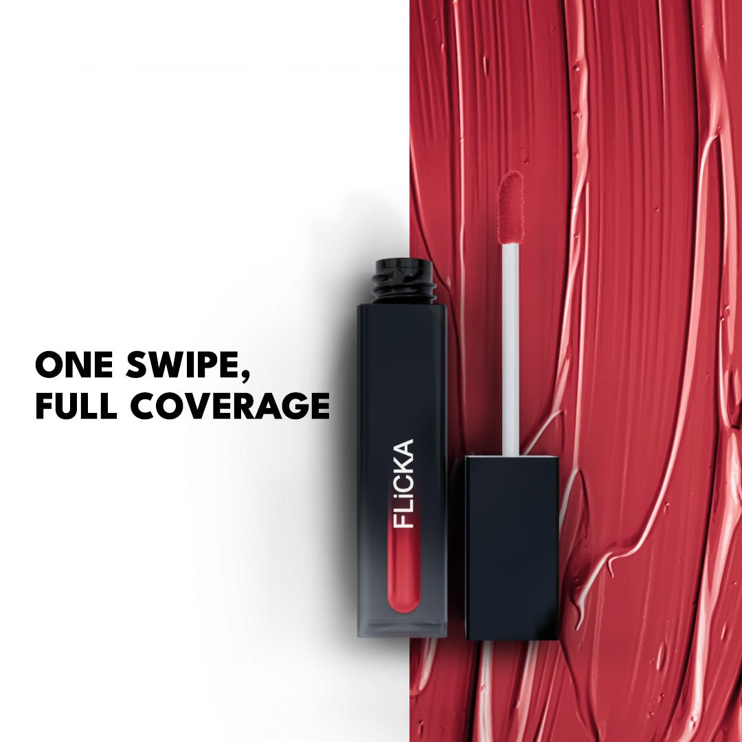 Flicka Set & Attack Liquid Matte Lipstick