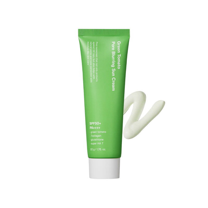 Sungboon Editor Green Tomato Pore Blurring Sun Cream SPF50+ PA++++ - (50g)