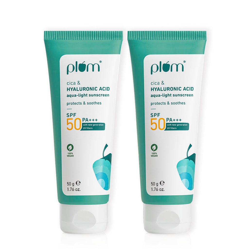 Plum Cica & Hyaluronic Acid SPF 50 Sunscreen
